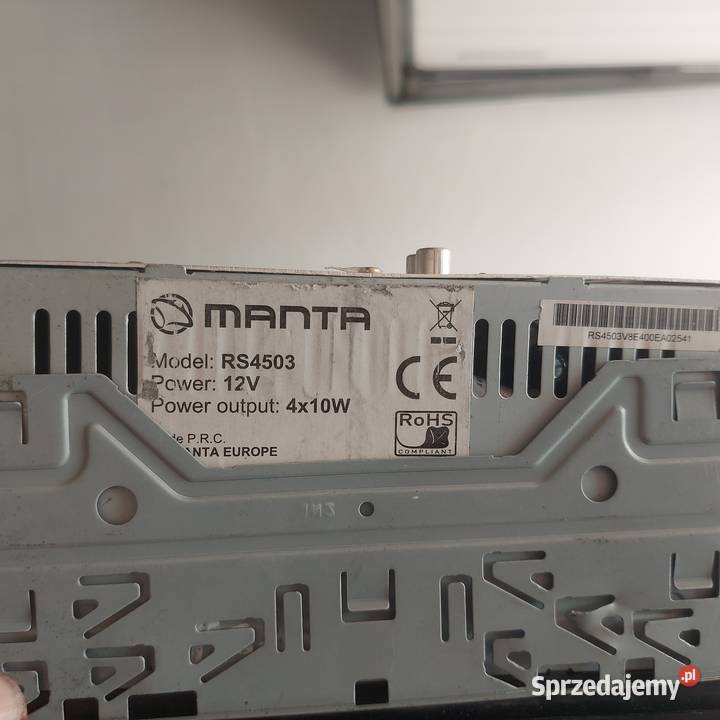 Radio samochodowe Manta mp3 Elektronika Zgorzelec