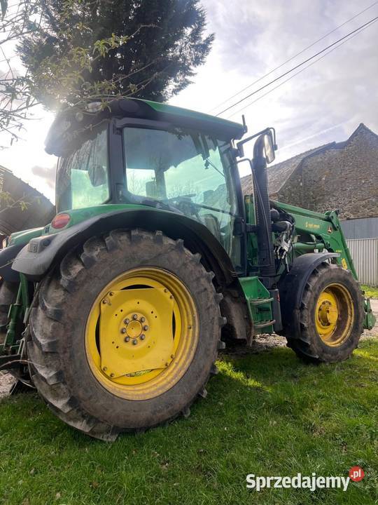 John Deere 6115r 14 r Z Turem JD H 340 moc 115 4 Czersk