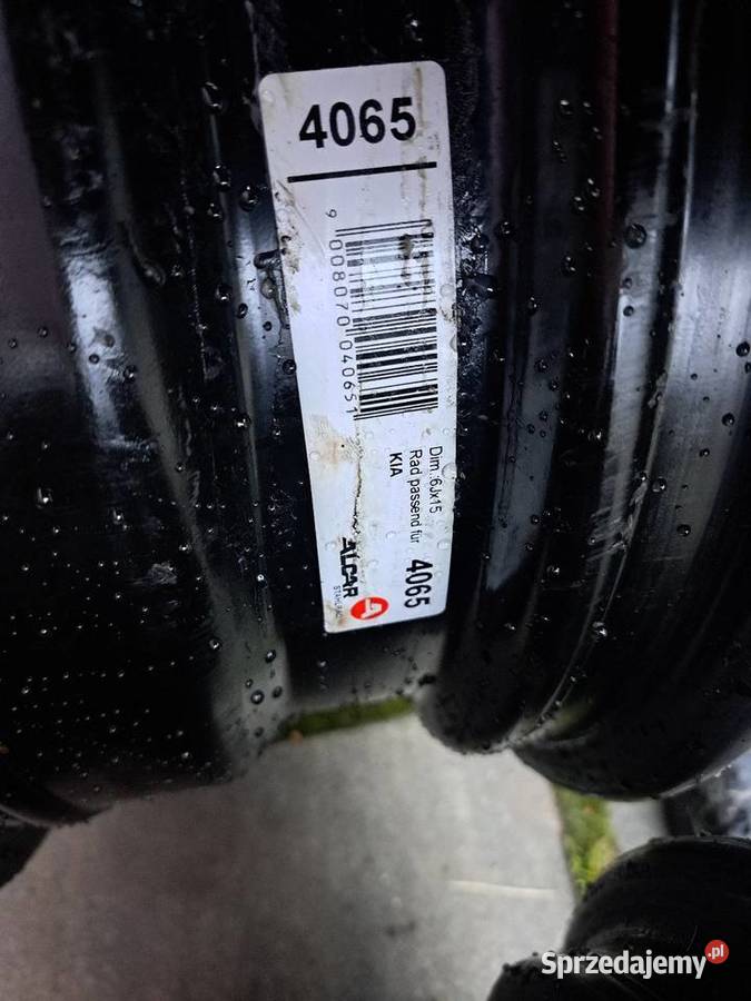 Felgi stalowe 15 4x100 ET46 ALCAR Kia Rio Stonic