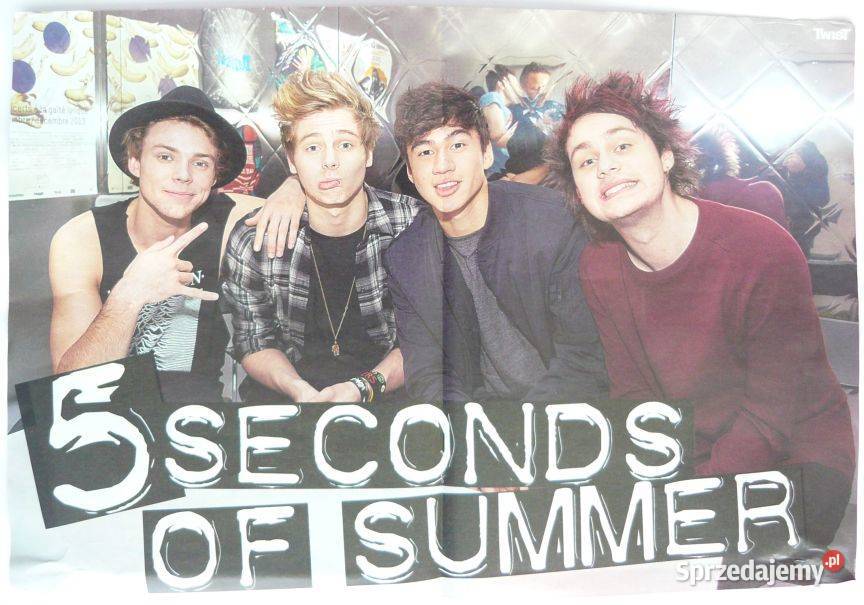 PLAKATY 5 SECONDS OF SUMMER WYPRZEDAŻ ŚWIAT Bydgoszcz