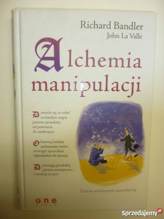 ALCHEMIA MANIPULACJI RBANDLER JOHN LA VALLE Książki i Podręczniki sprzedam