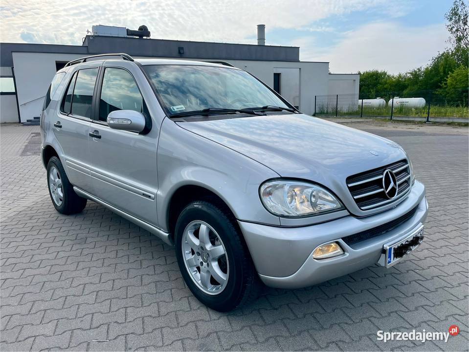 ŁADNY DOINWESTOWANY MERCEDES BENZ ML 27 CDI 163 Kutno