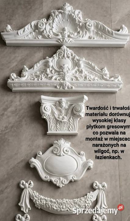 Panele 3D gipsowe Panel 3D kominek obudowa Litery 3D lubuskie Zielona Góra