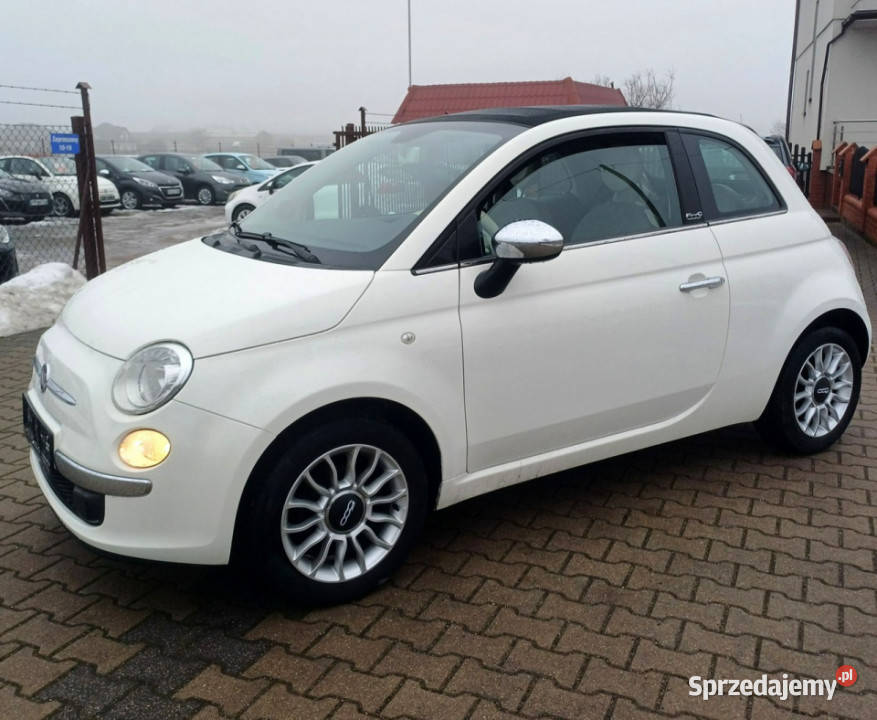 Fiat 500 C Otwierany dach Klimatyzacja I 2007 nieuszkodzony 500 wielkopolskie Suchorzew