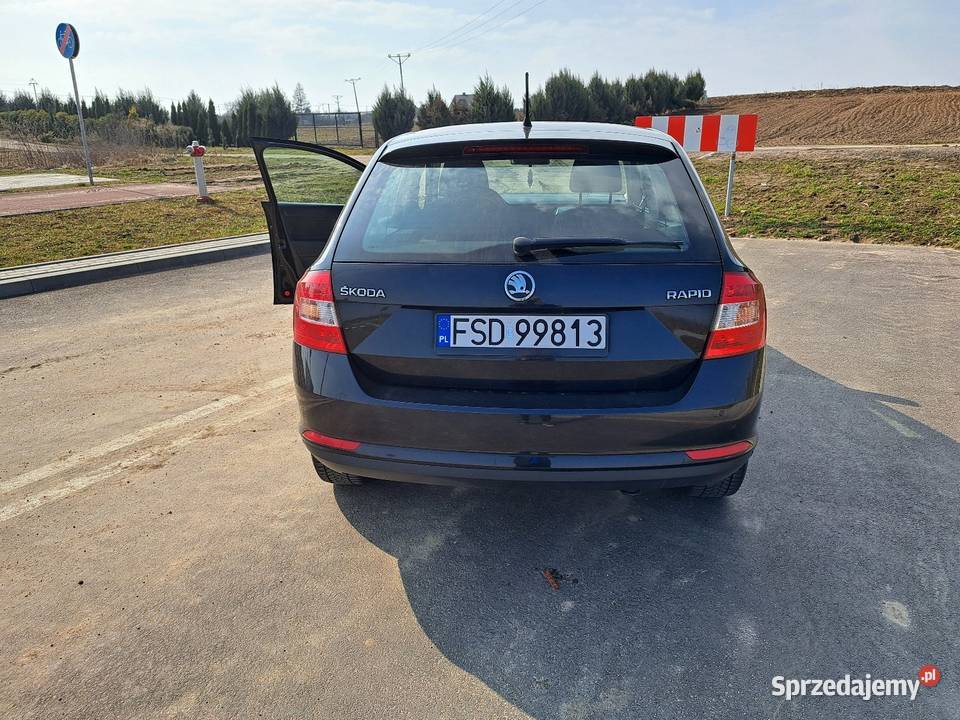sprzedam skode rapid 16tdi 90 dsg bluetooth