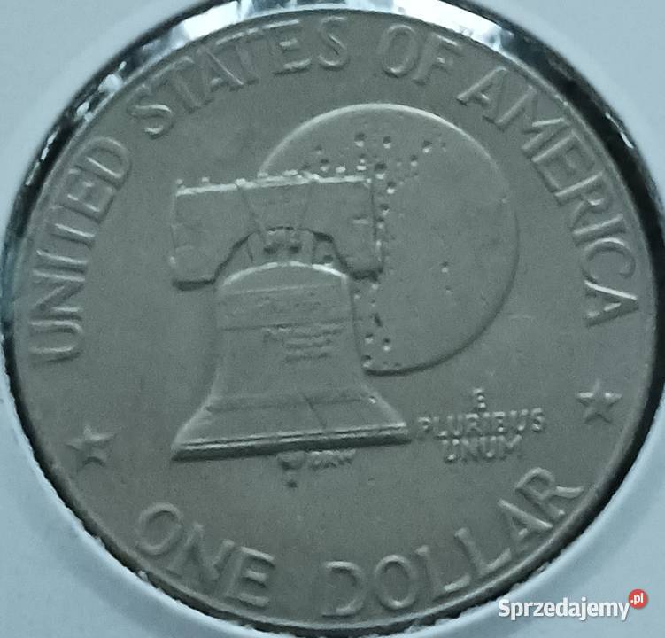 1 Dolar USA D Eisenhower 1976 r men D Dzwon Konin sprzedam