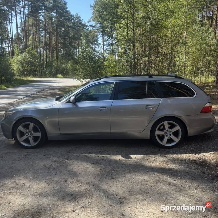 BMW E61 530d 30Diesel M57 automat 2007 4/5 Biłgoraj