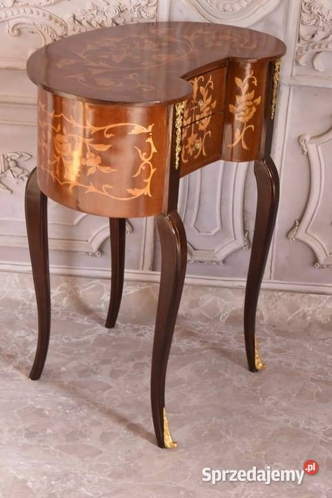 Ludwikowski Stolik Kwietnik Stół z Szufladką Kraków