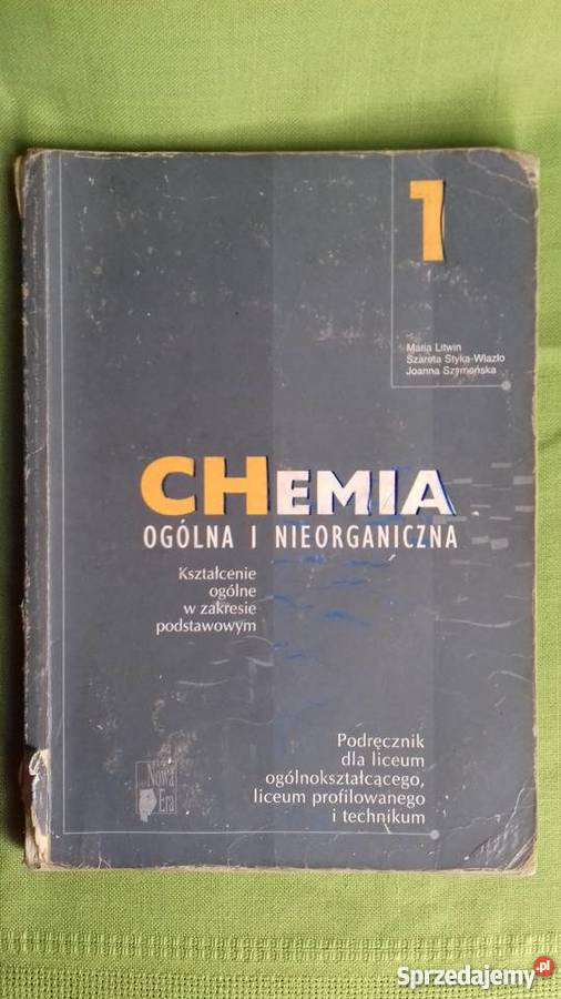 Chemia ogólna i nieorganiczna podręcznik Małkinia Górna