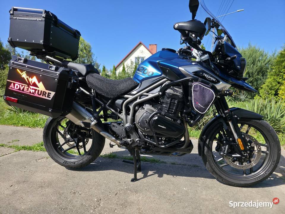 Triumph Tiger 1200 XRX 2018 Piękny kufry Nowy Dwór Gdański