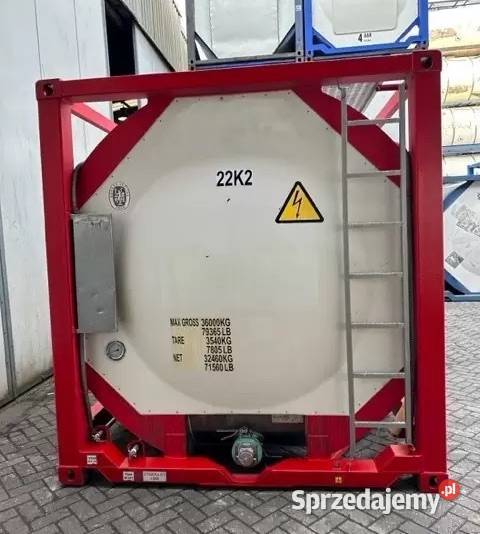 20ft ISO Tank kontenery ADR cysterny kontenerowe Oleśnica