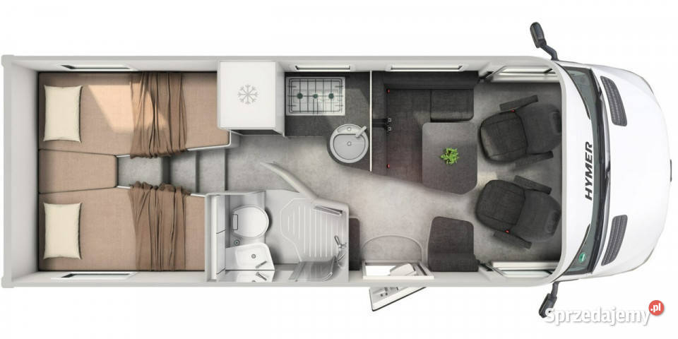samochody kempingowe HymerEriba BMC T600 Janki
