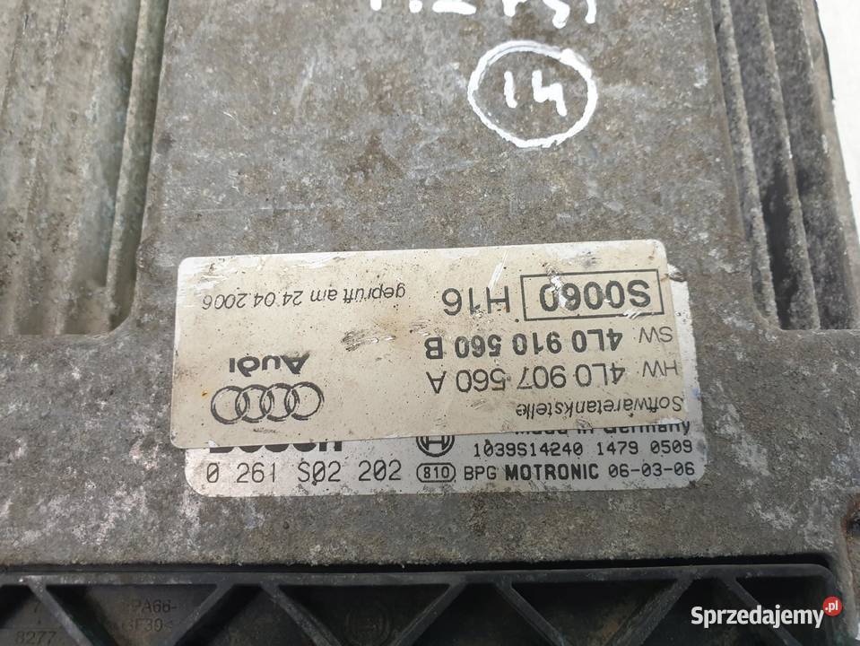 Audi Q7 42 FSI KOMPUTER SILNIKA sterownik MODUŁ lubelskie Janów