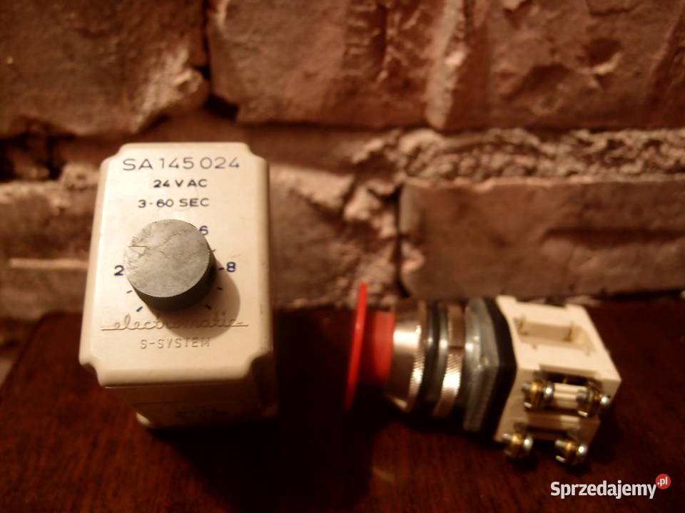 Przekaźnik SA 145 024 Electromatic Przycisk Łódź