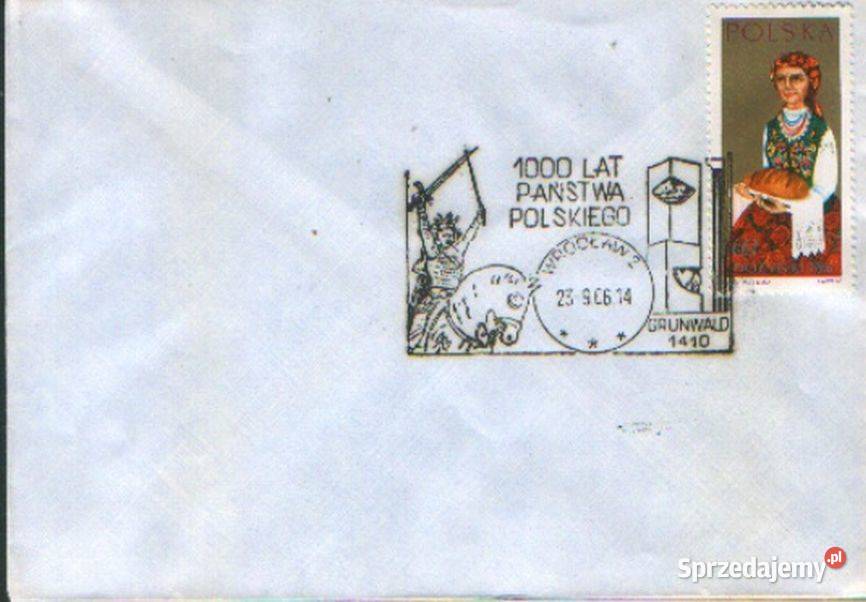 Kopokol 1000 lat Państwa Polskiiego 1966 śląskie Gliwice