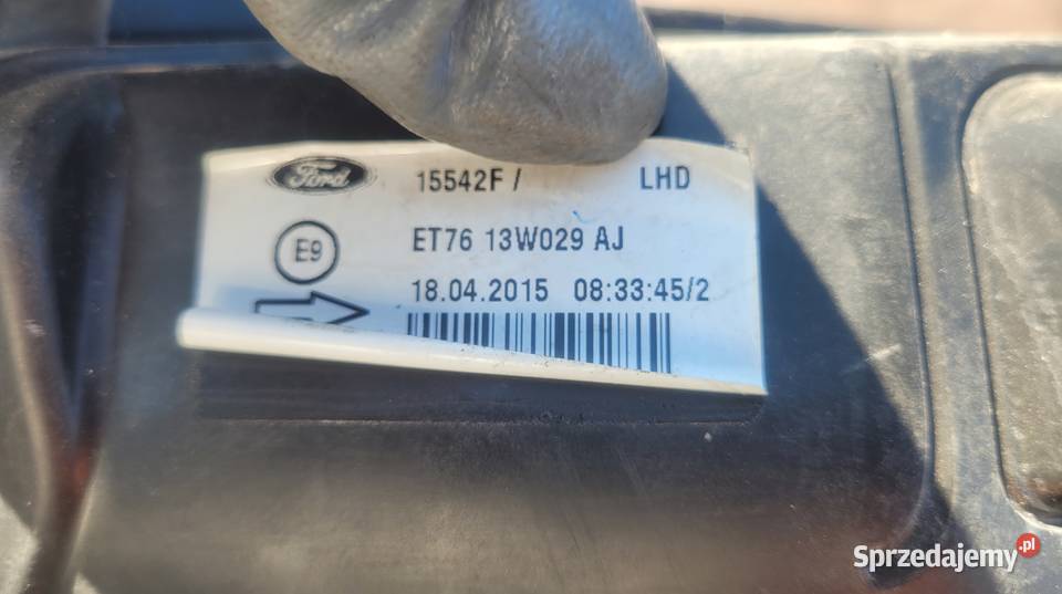 FORD TRANSIT TOURNEO COURIER LAMPA PRAWY PRZÓD śląskie Ruda Śląska