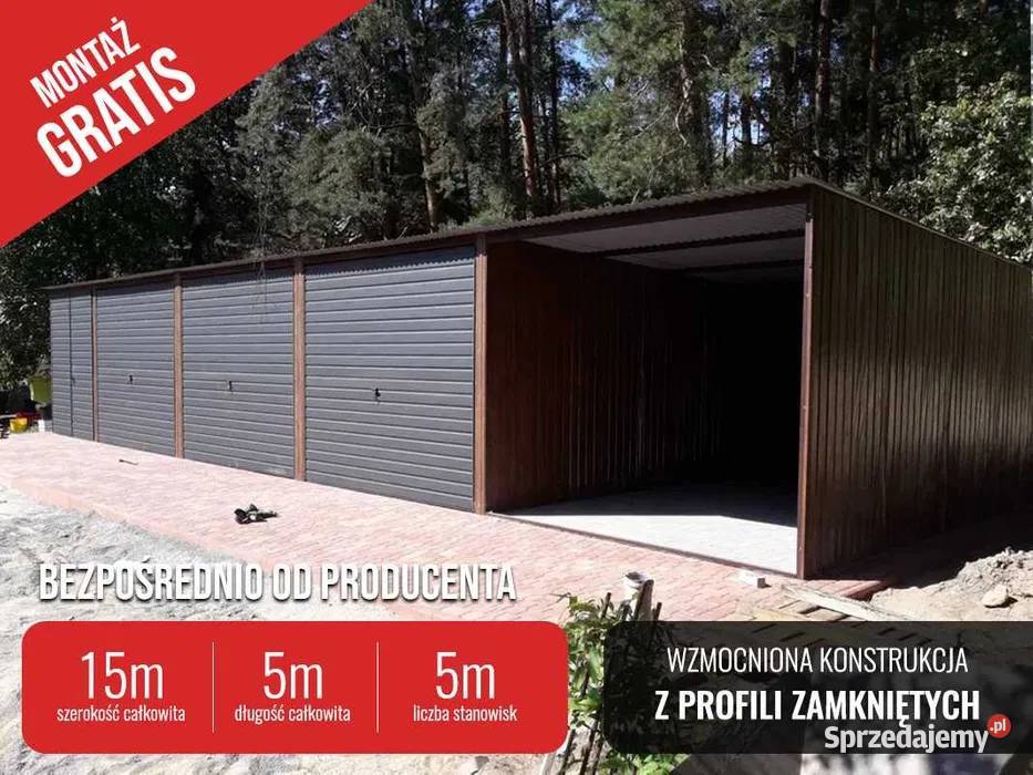Szereg Garaży Blaszanych Garaż Szeregowy Kożuchów sprzedam