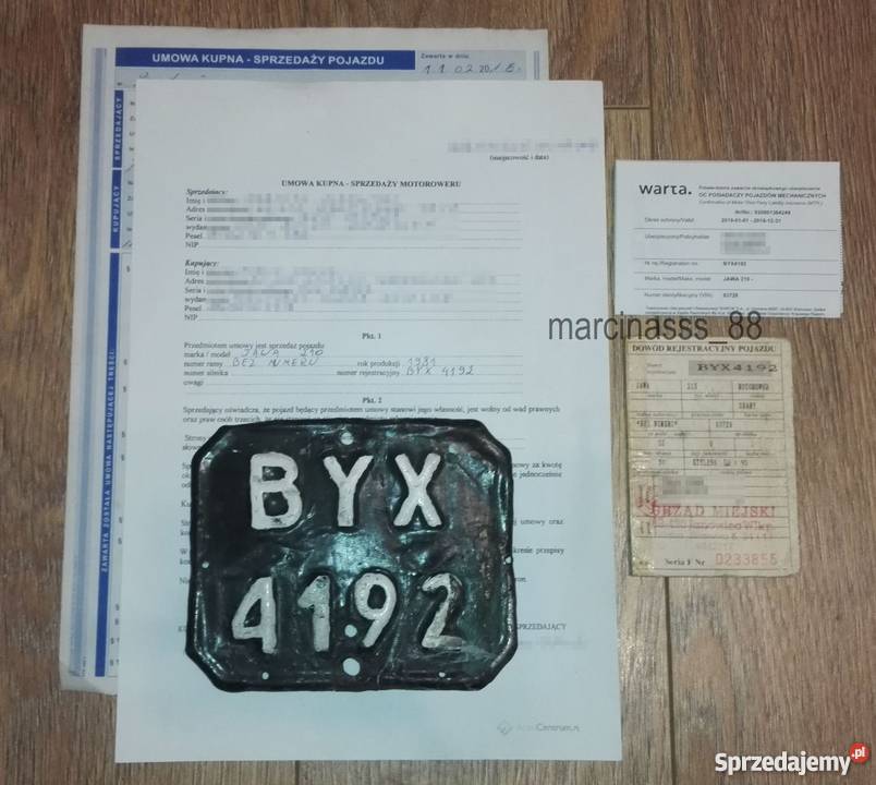 Jawa 210 Babetta 1981r JAWKA wielkopolskie Gniezno sprzedam