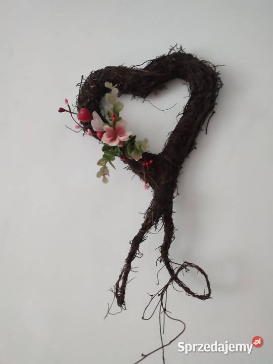 Wianek serce faszyna małe Sosnowiec