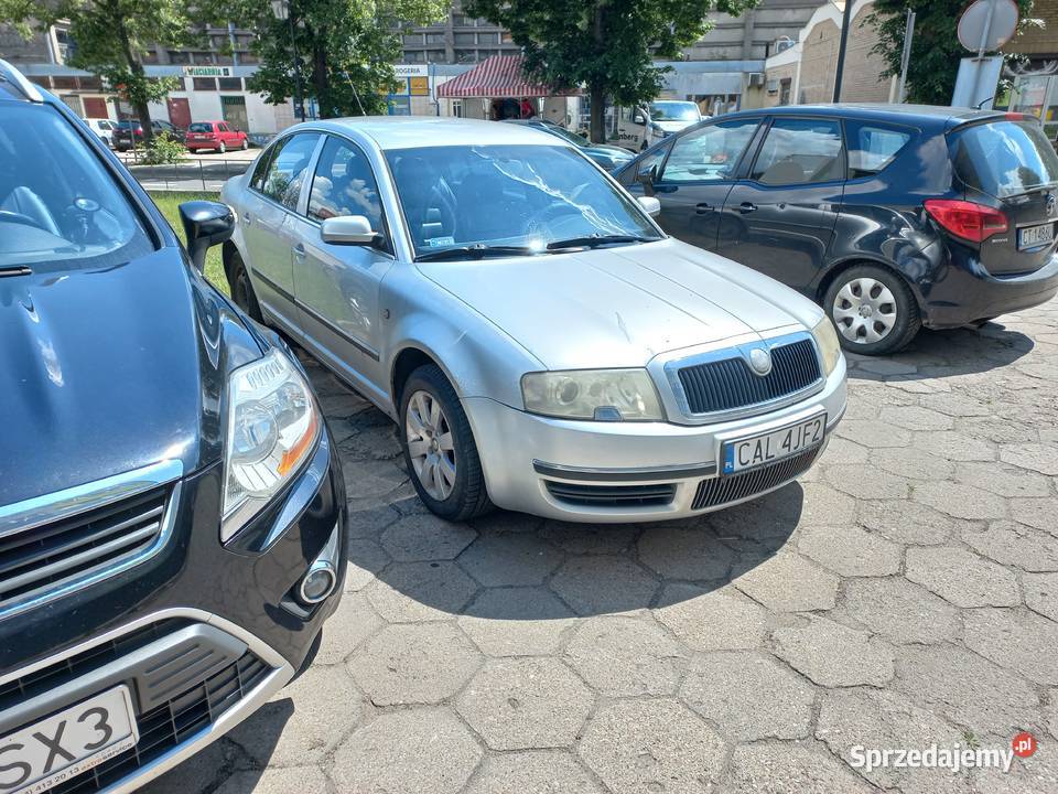 Skoda Superb 28 LPG poduszka powietrzna kujawsko-pomorskie Ciechocinek sprzedam