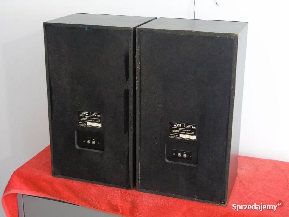 Kolumny JVC SK33s Vintage 8 ohm WYSYŁKA Jasło sprzedam