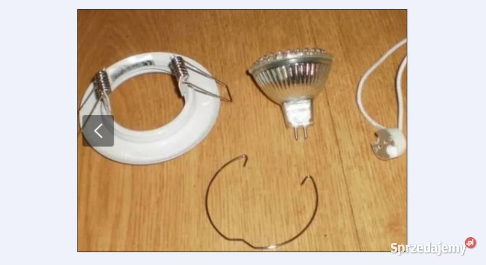 lampa Oprawa halogenowa zarowka biały Oświetlenie małopolskie Olkusz