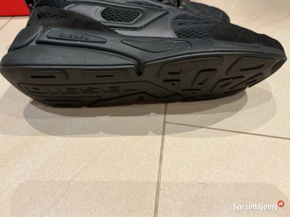 Sneakersy Czarne Męskie DIESEL 45 Nowe lubuskie Nowa Sól