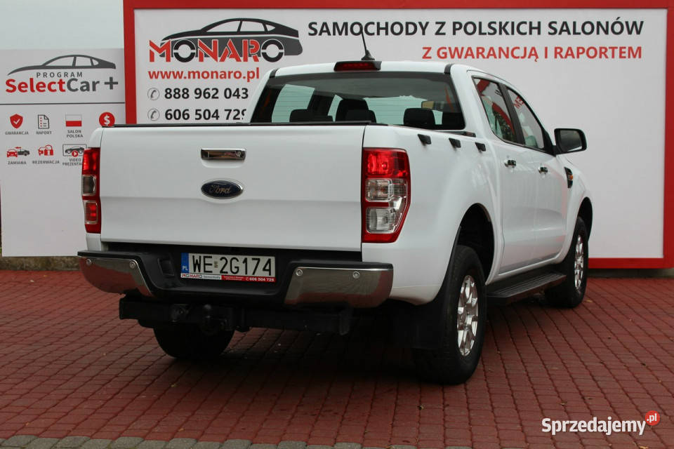 Ford Ranger XLT 20 EcoBlue 170 4x4 Salon garażowany Włocławek