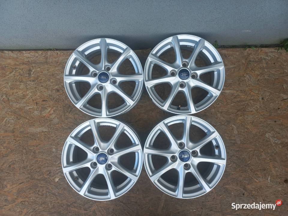 Alufelgi 4x108 R15 FORD Fiesta mk6 mk7 mk8 B aluminiowe Giżynek