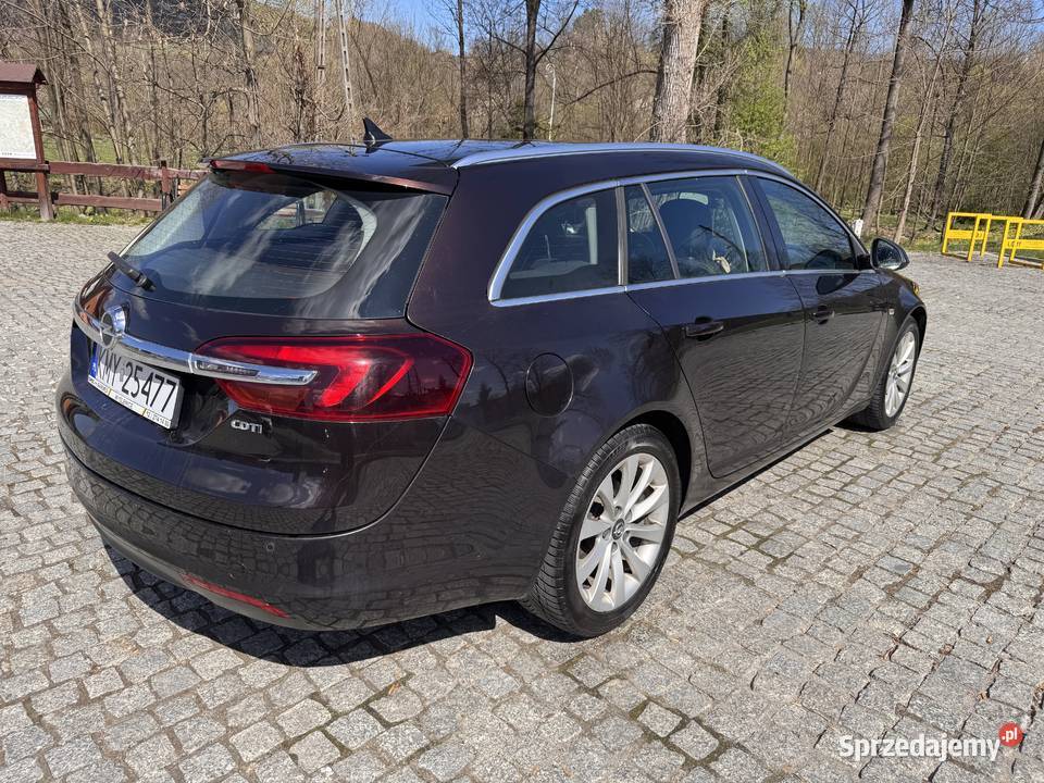 Opel Insignia bezwypadkowy bixenon 8 opon 1956cm3 małopolskie Zbludza