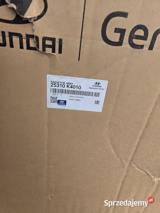 Chłodnica wody Hyundai Kona I 25310K4010 osobowe