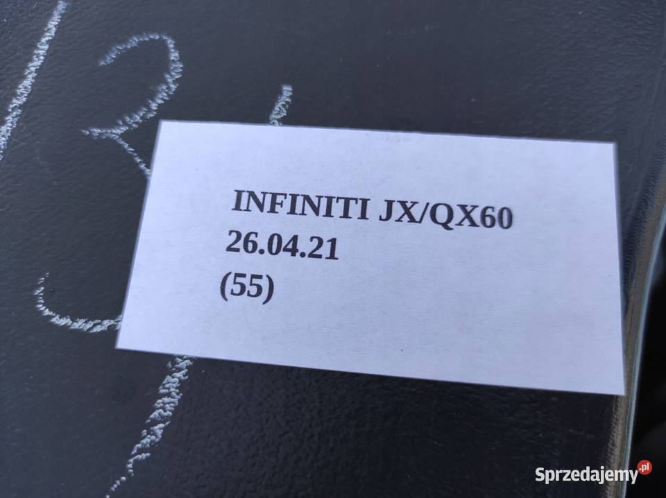 PANEL TYLNY TUNELU KRATKA INFINITI QX60 JX Nowy Tomyśl