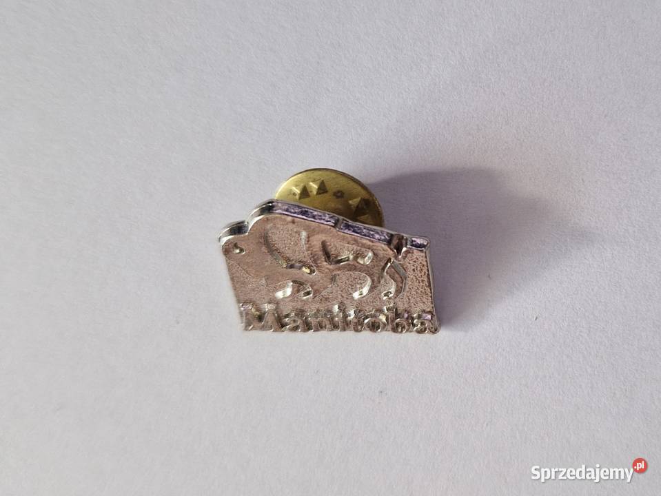 Manitoba przypinkawpinkapin 2 Warszawa sprzedam