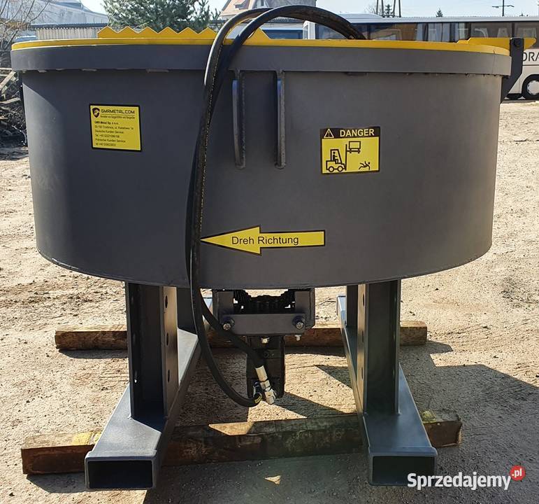 MIESZALNIK BĘBNOWY DO BETONU HYDRAULICZNY HYDR Ostrołęka