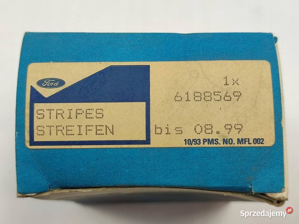 NAKLEJKA PROGOWA DRZWI TYŁ 23x5 FORD FIESTA III lubelskie