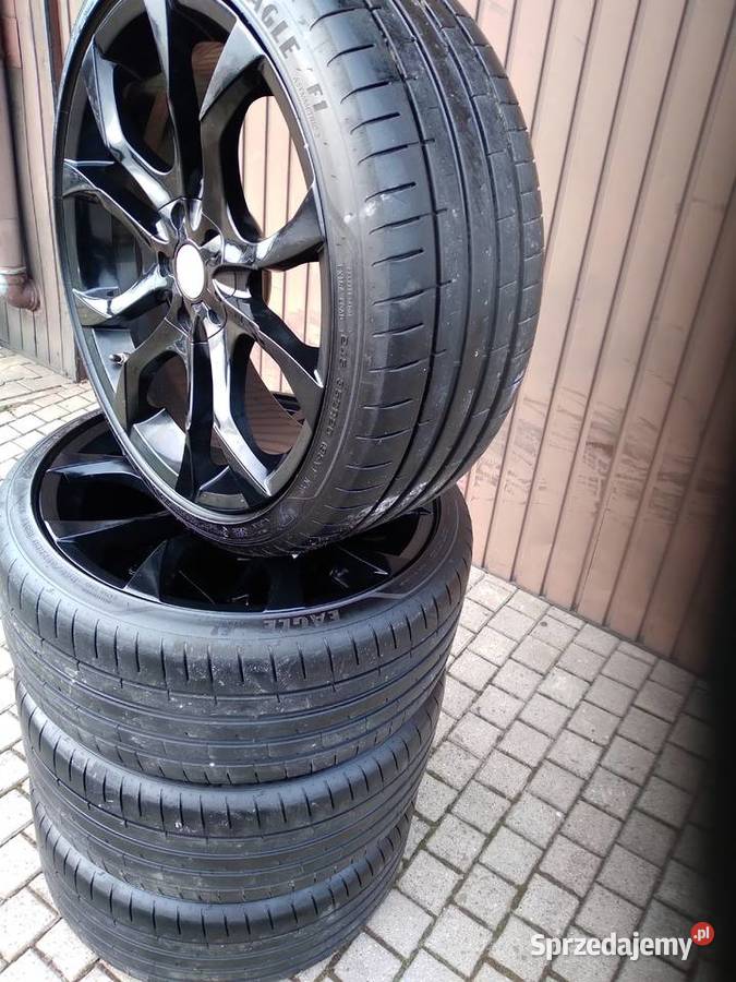 felgi z oponami do TESLA 3 2021 nowe przejechane osobowe Koła i felgi Rybnik