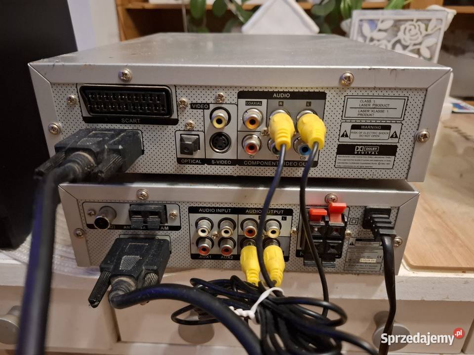 Eltax amplituner i odtwarzacz CDDVD 2x Aux Wadowice sprzedam