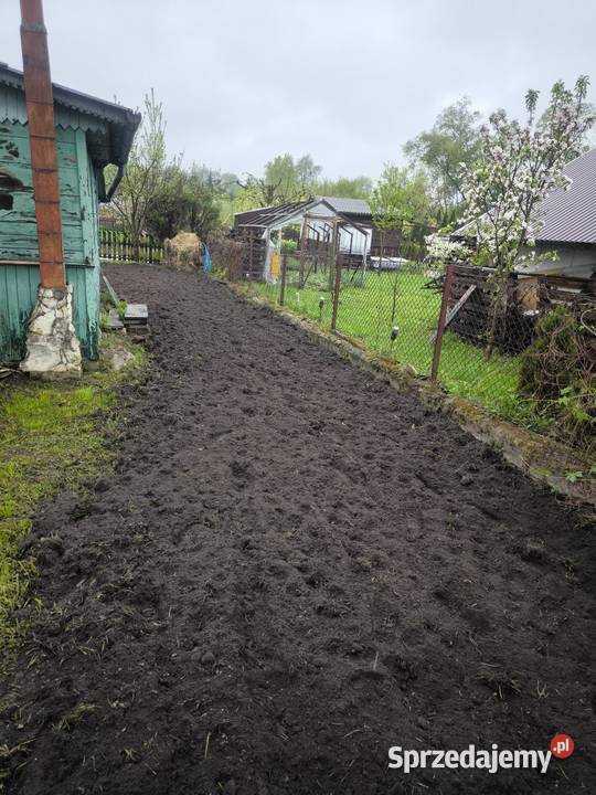 Działka Rod Wygon 6ar dużo nasadzeń kominek 30m Chełm