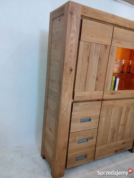 Nowa drewniana witryna Oświetlenie led Habufa Opole