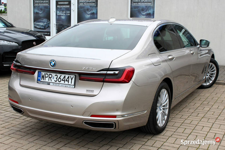 BMW 745 Salon FV23 Skóra Nawigacja Kamera HUD BMW