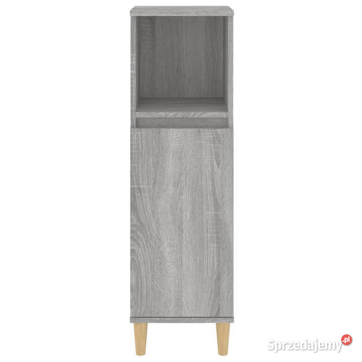 Szafka łazienkowa szary dąb sonoma 30x30x100 mazowieckie Warszawa