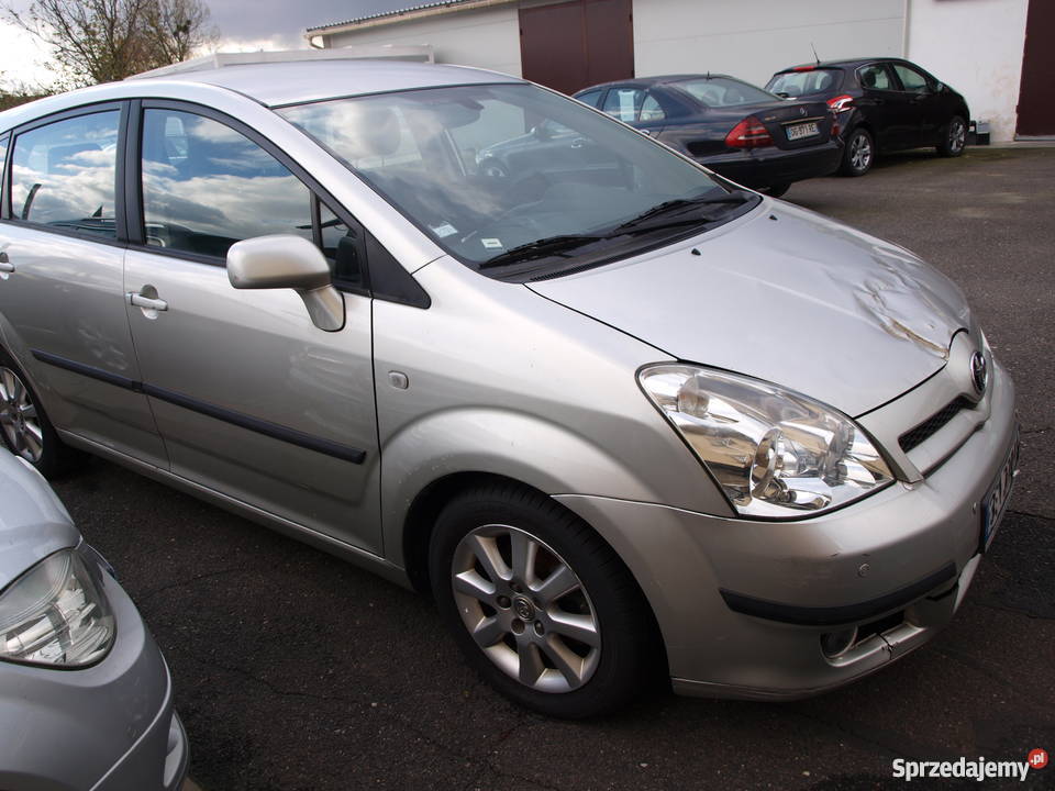 Toyota Corolla Verso 22 D4D 7osób 2007r wielkopolskie Kalisz