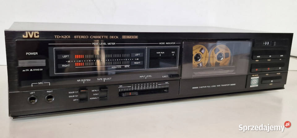 JVC TDX201 TD X 201 Cassette Deck magnetofon wielkopolskie Międzychód