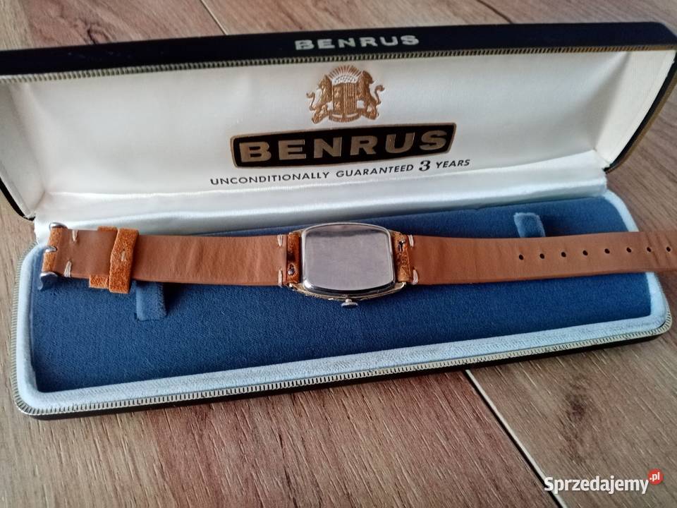 Zegarek zabytkowy Benrus Vintage 10 k Gold Płock