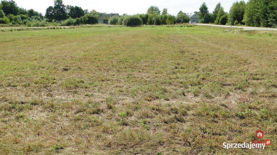 sprzedaży gruntu 1500m2 Hołówki Duże