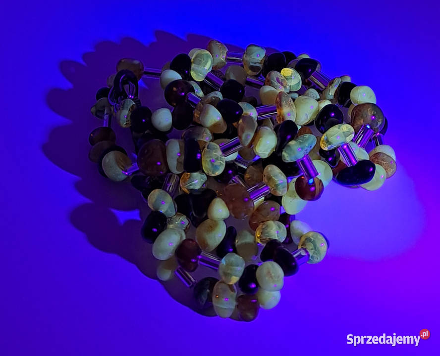 Sznurek do okularów z bursztynu BURSZTYN mazowieckie