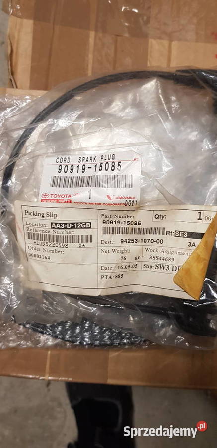 Przewód wysokiego napięcia do świecy zapłonowej Motoryzacja Lublin