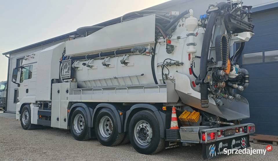 MAN TGS 35540 FFG RECYKLING wuko beczka manualna Brzechów sprzedam