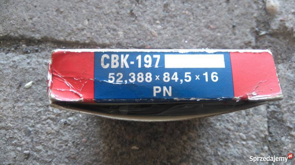 ŻUK NOWE ŁOŻYSKO OPOROWE WYCISKOWE CBK197 CBK197