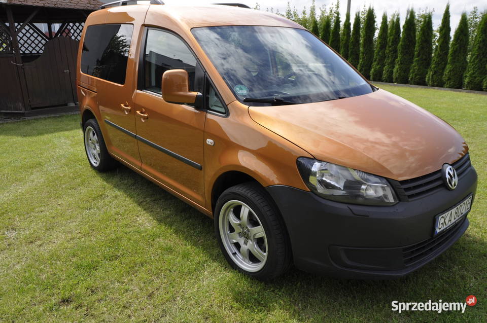 VW Caddy life automat tdi Klima hak Sierakowice